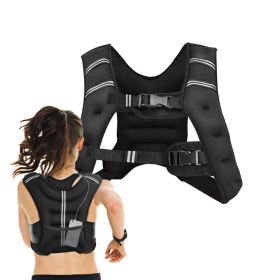 20 lbs Adjustable Weighted Vest for Training/Running/Fitness