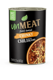 unMEAT Chunky Chili with Beans Extra Protein, 15 oz Can
