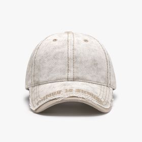 Outdoor All-matching Breathable European And American Student Baseball Cap (Option: Khaki-Adjustable)