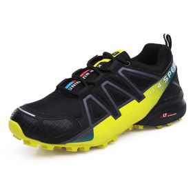 Outdoor Hiking Shoes Men's Casual Hiking Shoes (Option: Yellow-41)