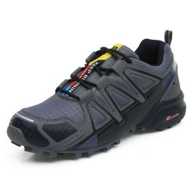 Outdoor Hiking Shoes Men's Casual Hiking Shoes (Option: Grey-42)