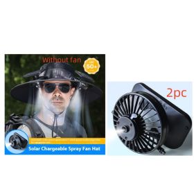 Camouflage Military Green Fan (Option: Camouflage dark gray set-1PCS)