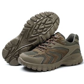 Men's Pierce Proof Air Labor Shoes (Option: FZ312 Green-36)