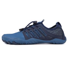 Men's Outdoor Breathable Casual Shoes (Option: Blue-45)